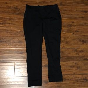 Eddie Bauer Black Side-Zip Stretch Dress Pants